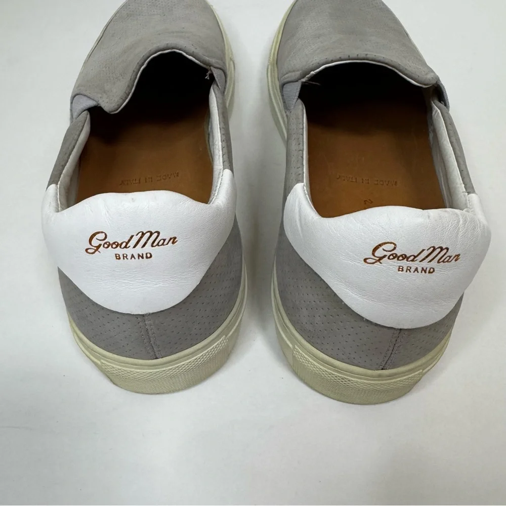 Good Man Legend Gray Slip-On Men's Shoes